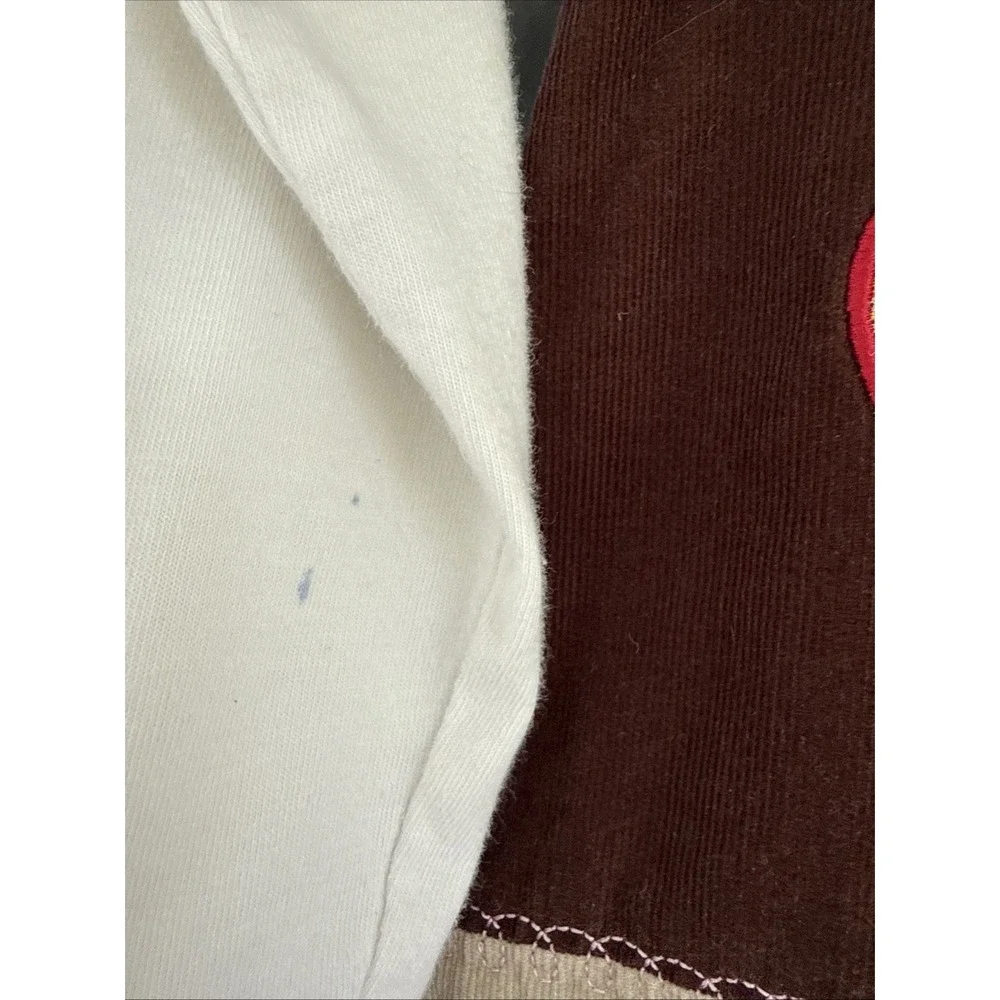 Girls Bonnie‎ Jean Corduroy Dress & Shirt Size 6X Brown